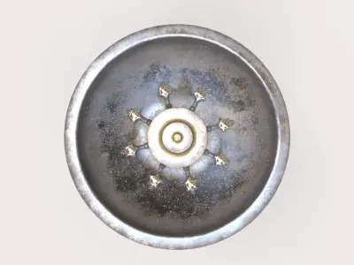 Multiple Drinking Water Taps 3D model