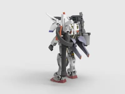 Gundam RX-78 Defender 3D model