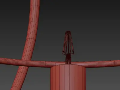 Lyndon Pendant by Vico Magistretti for Oluce 3D model