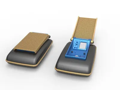 Communicator from Star Trek 3 The Search for Spock 1984 3D print model