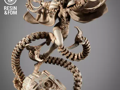 Wicked Marvel Jubilee Sculpture 3D print model