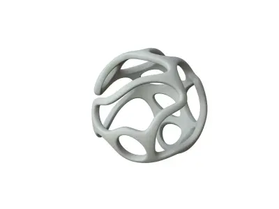 SciFi Cube Object No 38367 Low Poly Shape Texture