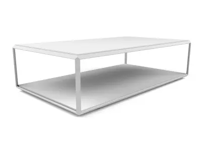 Four Hands - Shadow Box Coffee Table Low-poly 3D model