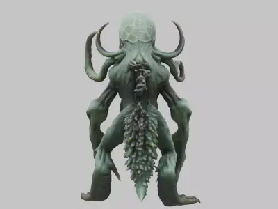 Orc Warrior Low-poly 3D model purchase
