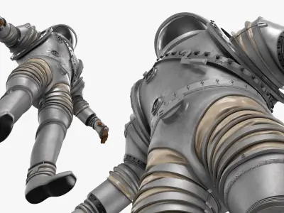  Retro RX-2 Extravehicular Activity Spacesuit 