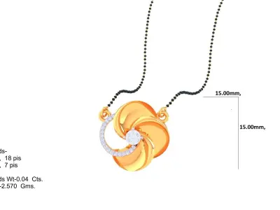 Pendant - 20 3D print model