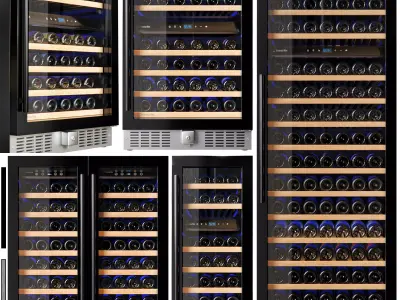 Wine Enthusiast N FINITY fridge set S 3D model