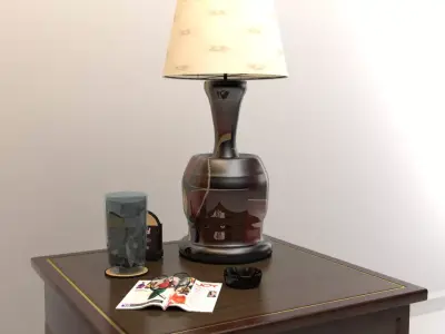 End Table Set 3D model