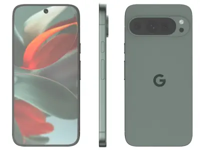 Google Pixel 9 Pro All collors 3D model