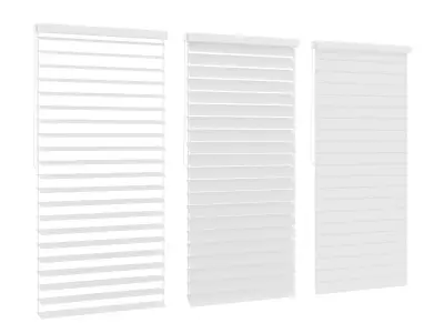 White Shutters 3D model