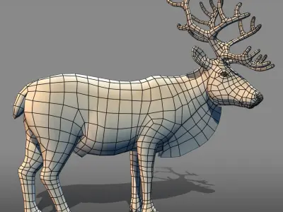  Reindeer (animated) 