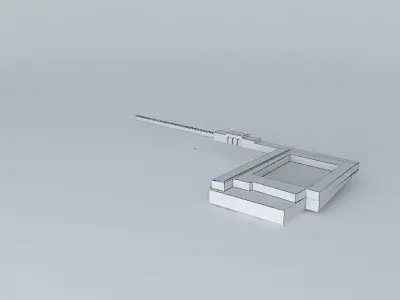 Puerta Carlos III and the House of Batista Santo Domingo Domi... Free 3D model