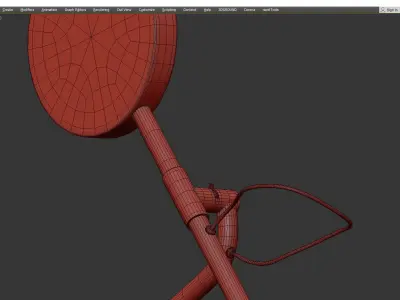 DOVRA SCONCE Low-poly 3D model