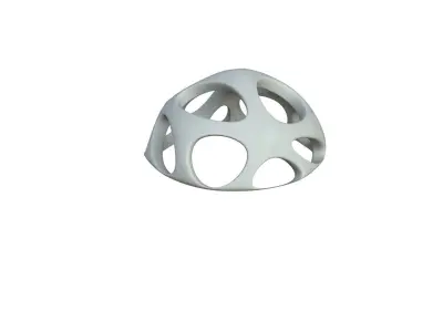 SciFi Cube Object No 49147 Low Poly Shape Low-poly 3D model