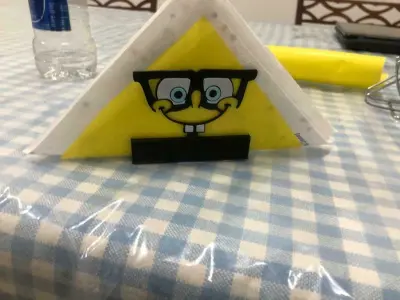 Sponge Bob Squarepants Napkins holder 3D model