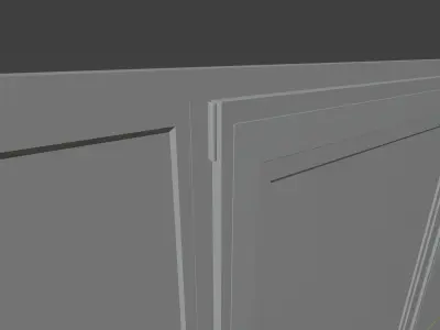 Window for interior or exterior 3D model