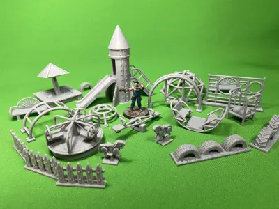 Soviet Playground 3D print model