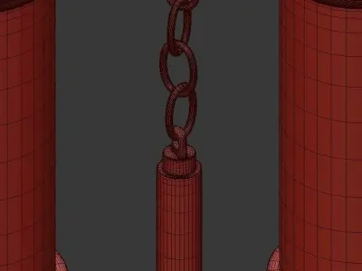 Kelly Wearstler LIAISON ONE TIER Chandelier 7 3D model