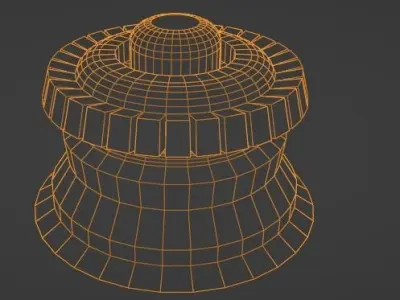 Sci-Fi space model 3D model