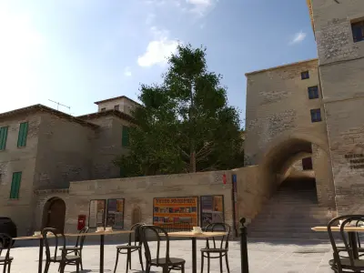 Old Town in Italy 3D model