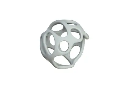 SciFi Cube Object No 41377 Low Poly Shape Texture