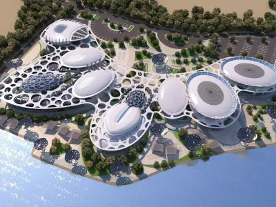 2 Scenes Projects - Marine Research Center - 2021 - Bundle  3D Model Pack