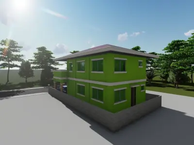 GREEN HOUSE 3D model