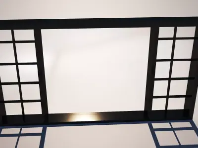 Windows Low-poly 3D model Low-poly 3D model