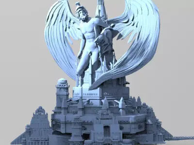 Camelot  Tower kit bash 1 Palace 3D 3D model