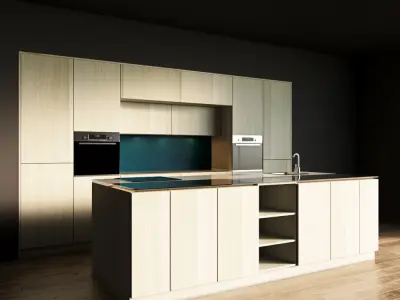3-Kitchen3 texture 1 3D model