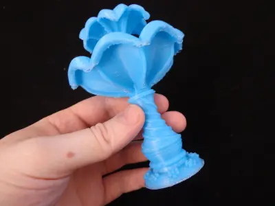 fountain 3d print flower 3D print model