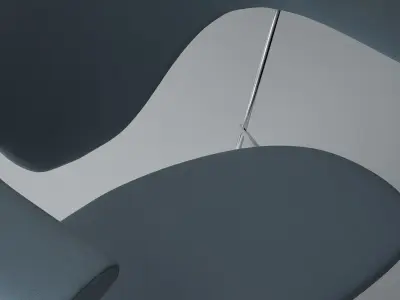 GUBI Masculo lounge chair 3D model