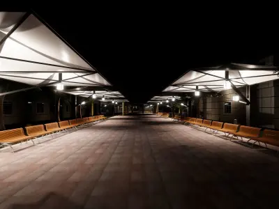 shading light fixture 3D model