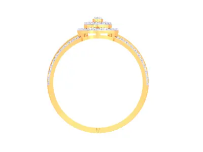 Women Ring  Render 3dm STL OBJ FBX Details 3D print model 409
