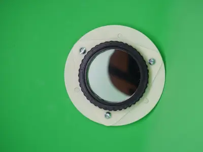 58mm solar filter for DSLR Free 3D print model