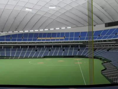 Tokyo Dome - Japan 3D model