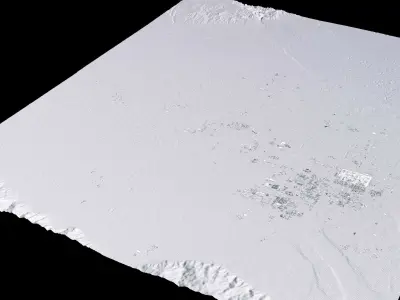 Xianyang China City Landscape 3D Model 3D model