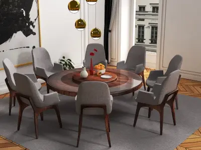 Dining interior 3D model