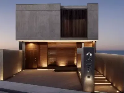 Casa Villa - 2 Modern SketchUp 3D Model 3D model