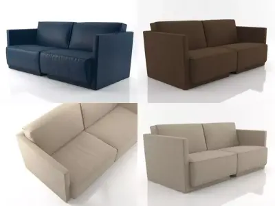 Doutzen two seat 3D model