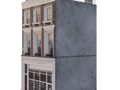 Building asset3 Low-poly 3D model