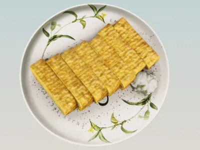 Japanese Food Vol - 1 Low-poly 3D model