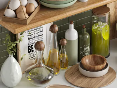 kitchen accessories011 3D model