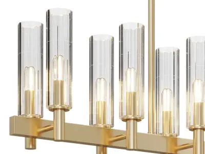 Lorne Linear Pendant by lightology   3D model