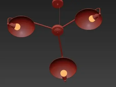 Loft Triomio Pendant 3D model