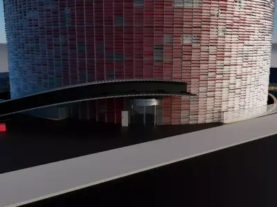 Torre Glories 3D model