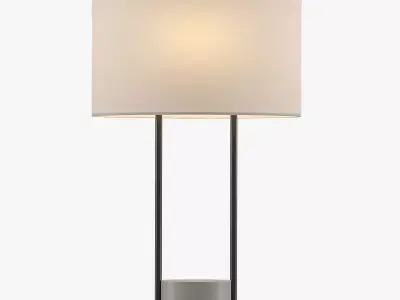 Industrial Outline Table Lamp 3D model