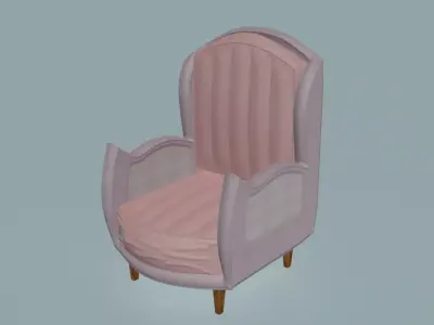 Le Mans Armchair 3D model