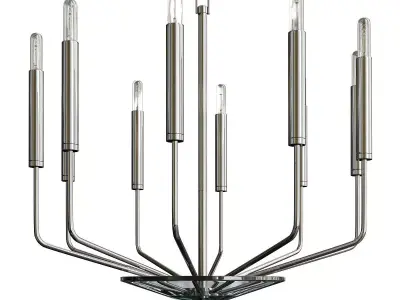 Gideon Chandelier Low-poly 3D model