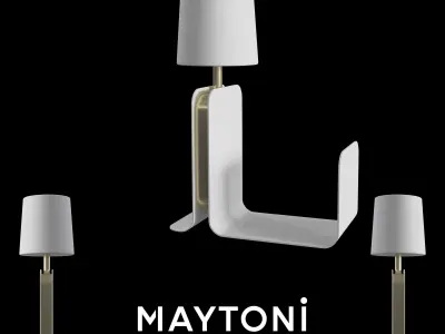 Table lamp Karl MOD618TL-01W Maytoni Modern Free 3D model